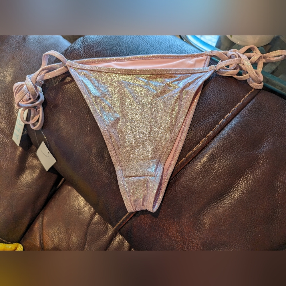 Frankie's Bikinis Mariah Bikini Bottom Size M Gilden Angel - Picture 3 of 7